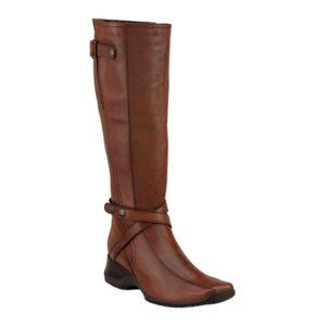 Clarks Mia West Leather Boots